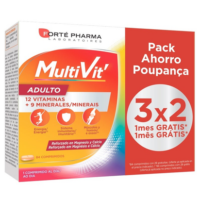 Forte Pharma Forchá Pharma ENERGY Multivit Adulto 84 Comprimidos